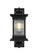 Collins One Light Outdoor Wall Sconce in Black (173|OD316W19BK)