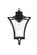 Belgrade One Light Outdoor Wall Sconce in Black (173|OD311W21BK)