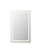 Riven LED Mirror in white (173|MRE83648) Riven LED Mirror in white (173|MRE83648)