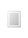 Riven LED Mirror in white (173|MRE82430)