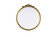 Naomi Mirror in Antique Brass (173|MR7G30AB)