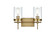 Taryin Two Light Wall Sconce in Satin Gold (173|LD7319W14SG)