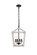 Gage Four Light Pendant in Weathered White and Black (173|LD511H20WG)