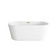 Odette Soaking Bathtub in Glossy White (173|BT10659GW-BGD)