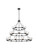 Cadence 27 Light Chandelier in Black (173|5100L348BK)