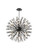 Vera 24 Light Pendant in black (173|2550D38BK)