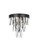 Josephine Two Light Wall Sconce in Black and Clear (173|1060W10BK)