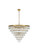 Josephine 25 Light Chandelier in Satin Gold (173|1060D32SG)