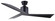 Eli 52''Ceiling Fan in Black (387|CF52ELI3BK)