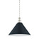 Painted No. 2 One Light Pendant in Polished Nickel/Darkest Blue (70|MDS352L-PN/DBL)