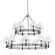 Howard 15 Light Chandelier in Aged Brass/Distressed Bronze (70|MDS1802-AGB/DB)