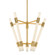 Krakow LED Chandelier in Vintage Brass (68|509-32-VB)