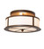 Smythe Two Light Flushmount in Tyler Bronze (57|269310)