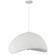 Pilar One Light Pendant in White (216|PLR-231P-MW)