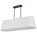 Pita Four Light Pendant in White (216|PIT-484HP-MB)
