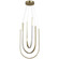 Pacari LED Pendant in Aged Brass (216|PCR-1654LEDP-AGB)