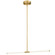 Corvette LED Pendant in Aged Brass (216|CVT-3620LEDHP-AGB)