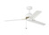 Arcade 54 54``Ceiling Fan in Matte White (71|3AR54RZWBBS)