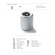 Fan Accessories Ceiling Fan Downrod Coupler in Automotive Silver (441|XF-I-AS)