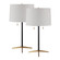 Orono LED Table Lamp- Set Of Two in Matte Black (443|LPT1265-SET2)