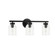 Vienna Three Light Vanity in Matte Black (216|VIE-213W-MB)