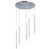 Sanya LED Pendant in Polished Chrome (216|SNY-1815LEDP-PC)