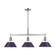 Orwell Three Light Linear Pendant in Pewter (62|3306-LP PW-EP)