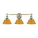 Orwell Three Light Vanity in Aged Brass (62|3306-BA3 AB-AY)