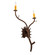 Lone Pine Two Light Wall Sconce in Distressed Chestnut (57|284433) Lone Pine Two Light Wall Sconce in Distressed Chestnut (57|284433)