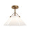 Bronwen One Light Pendant in Opaque White / Antique Brass (142|9000-1279)