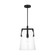 Crofton One Light Pendant in Midnight Black (454|DJP1271MBK)