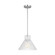 Liouet One Light Pendant in Brushed Nickel (454|DJP1221BS)