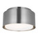 Dartmore One Light Flush Mount in Brushed Nickel (454|DJF1051BS)