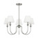 Elsay Five Light Chandelier in Brushed Nickel (454|DJC1255BS)