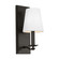 Wellen One Light Wall Sconce in Aged Iron (454|CW1361AI)
