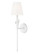 Claudelle One Light Wall Sconce in Textured White (224|4014-1SA-TW)