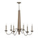Dinner at Six Light Chandelier in Heritage Bronze (137|545C06BRZ)