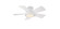 Vox 38''Ceiling Fan in Matte White (441|FH-W1802-38L-MW)