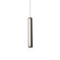 Chaos LED Mini Pendant in Black (281|PD-64820-BK)