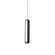 Chaos LED Mini Pendant in Black (281|PD-64814-BK)