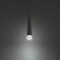 Harper LED Mini Pendant in Black (281|PD-64114-BK)
