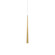 Cascade LED Mini Pendant in Aged Brass (281|PD-41828-AB)