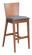 Ambrose Bar Chair in Walnut, Dark Gray (339|100983)