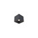 Kube LED Outdoor Flush Mount in Black (281|FM-W62205-40-BK)