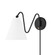 Onda One Light Wall Sconce in Soft Black (428|HL699101-SBK)