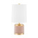 Bethany One Light Table Lamp in Aged Brass/Blush Combo (428|HL561201-AGB/BLSH)