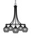 Paramount Five Light Chandelier in Matte Black (200|3415-MB-4622)