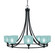 Paramount Eight Light Chandelier in Matte Black (200|3408-MB-4615)