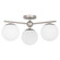 Jasper Three Light Semi-Flush Mount in Satin Nickel (19|339-3-65)