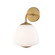 Jane One Light Wall Sconce in Aged Brass (428|H288101-AGB)